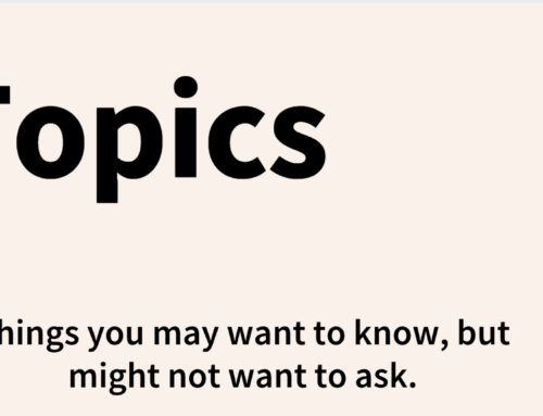 Tough Topics